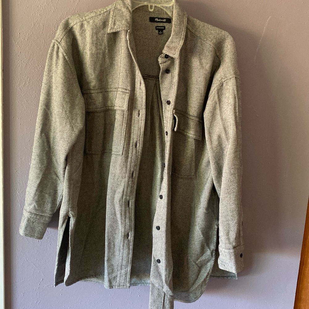 Madewell oversized shirt S